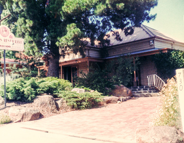 Photograph, Nautalus Restaurant, 732 Main Road, Eltham, c.1990, 1990c