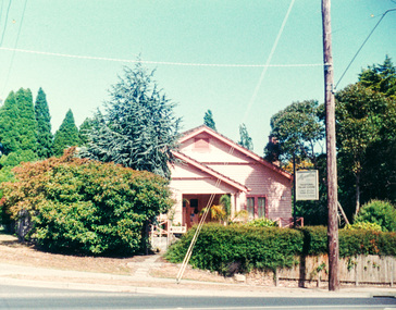 Photograph, Marcella's Restaurant, cnr Main Road and Brougham Street, Eltham, c.1988