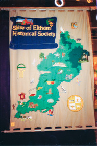 Photograph, Shire of Eltham Historical Society Community Banner