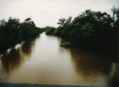 Photograph, Yarra River from Henley Bridge, Kangaroo Ground, Spring Excursion, Exploring the Upper Yarra, 22 October 1995, 22/10/1995