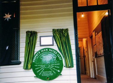 Photograph, Presentation of Furphy Tank end plate, Furphy Festival, Kangaroo Ground, 19/05/1996