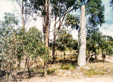 Photograph, Hume and Hovell passed here at Seymour 28 Oct 1824, Spring Excursion, Hume and Hovell's 1824 expedition (Part 2), 26 October 1997, 26/10/1997