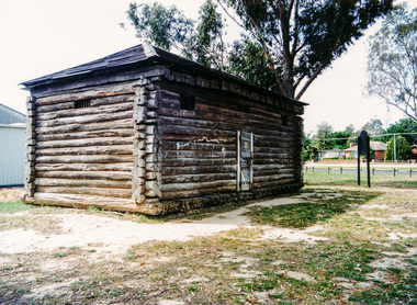 Photograph, Gaol at Seymour, Spring Excursion, Hume and Hovell's 1824 expedition (Part 2), 26 October 1997, 26/10/1997