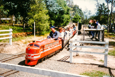 Photograph, Diamond Valley Railway, Eltham Lower Park, 1991