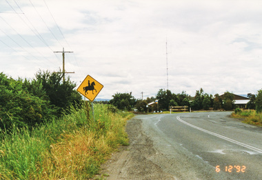 Photograph, St Andrews Road near Ness Lane, Kangaroo Ground, 6 December 1992, 06/12/1992