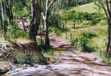Photograph, Creek crossing, Rodger Road, Panton Hill, 6 December 1992, 06/12/1992