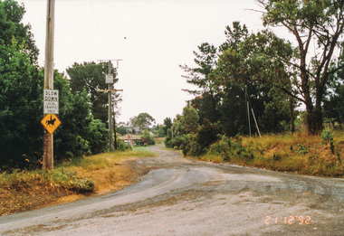 Photograph, Margaret Street from Ingrams Road, Research, 21 December 1992, 21/12/1992