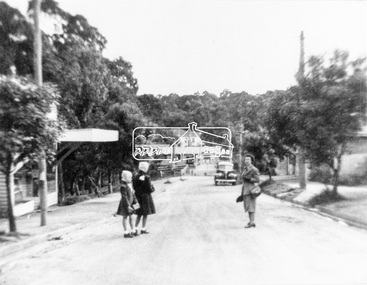 Negative - Photograph, Were Street, Montmorency, 8 Oct 1950