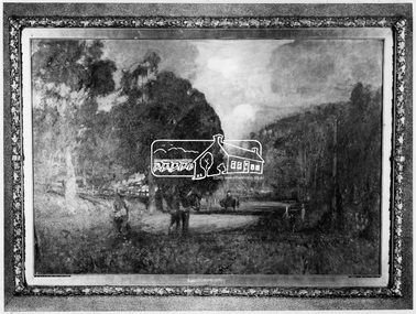 Photograph, Lower Plenty - "The Road to Lower Plenty" - painting by Walter Withers
