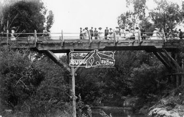 Negative - Photograph, Hurst's Bridge, c.1912