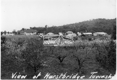 Photograph, View of Hurstbridge township