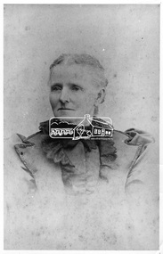 Photograph, Elizabeth Jane Edwards. Born Melbourne, married George Gray