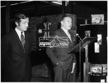 Photograph, Opening of Eltham Library, 17 Aug 1971