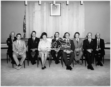 Photograph, Shire of Eltham Council Members at time of Centenary Celebrations, 1971