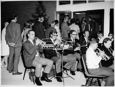 Photograph, Guests arriving for Buffet Dinner, West Riding Hall, Henry Petrie Community Centre, 7 Jul 1971