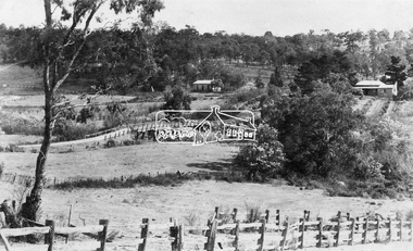 Photograph, View at Eltham, Vic, c.1924