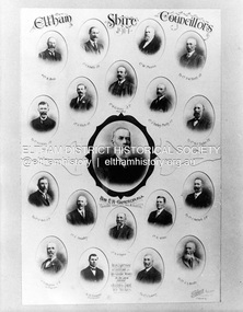 Photograph, Past Councillors of the Shire of Eltham from its inception until 1914