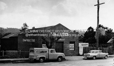 Photograph, Eltham Produce Store, c.1960