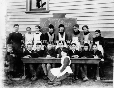 Photograph, Kangaroo Ground School 1880s