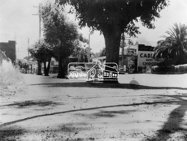 Negative - Photograph, Eltham - Main Road, 1950s
