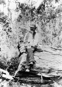 Negative - Photograph, Mr. J.L. Grimshaw; the man who found the first gold at Kinglake