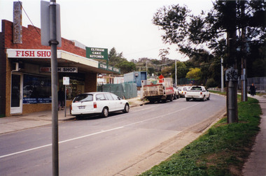 Photograph, Margaret Ball, Eltham Fish Shop and Eltham Cake Kitchen, Dudley Street, Eltham, c.June 1999, 1999