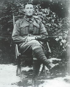 Photograph, Warrant Officer Ivor Roy McLachlan, M.S.M., c.1916, 1916c