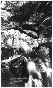 Photograph, Kinglake National Park, falls near Fern Dell, Kinglake, c.1918
