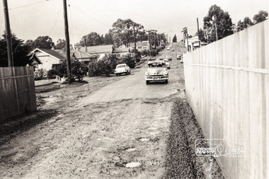 Photograph, Old railway overpass, Sherbourne Road, Briar Hill, c.1971, 1971