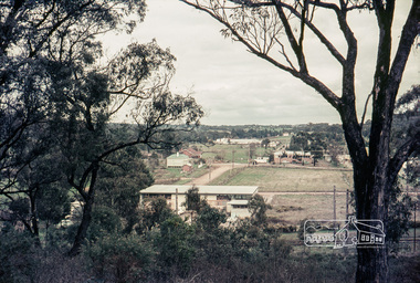 Photograph, Russell Yeoman, Looking south from Swan Street, Eltham, c,1965, 1965c