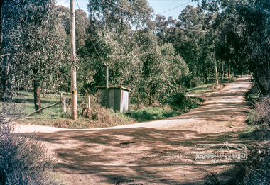 Photograph, Russell Yeoman, Diamond Street near the current entrance of Catholic Ladies College, Eltham, c.1965, 1965c