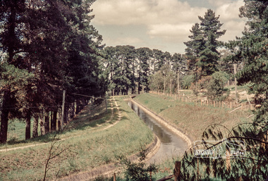 Photograph, Russell Yeoman, Maroondah Aqueduct, Research, c.1979, 1979c