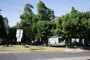 Photograph, Peter Pidgeon, Michael Wilson Diamond Jewellers, cnr of Brougham Street and Main Road, Eltham during Bolton Street upgrade, Eltham, 13 November, 2017, 13/11/2017
