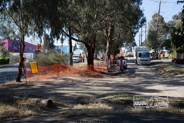 Photograph, Peter Pidgeon, Bolton Street upgrade, Eltham, 13 November, 2017, 13/11/2017
