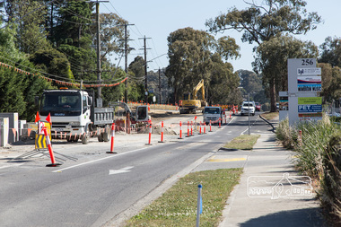 Photograph, Peter Pidgeon, Bolton Street upgrade, Eltham, 13 November, 2017, 13/11/2017