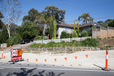 Photograph, Peter Pidgeon, Bolton Street upgrade, Eltham, 13 November, 2017, 13/11/2017
