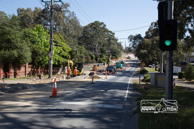 Photograph, Peter Pidgeon, Bolton Street upgrade, Eltham, 13 November, 2017, 13/11/2017