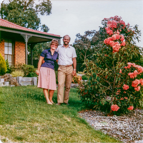 Photograph, Carla and Peter Vermey, 14 Stokes Place, Eltham, February 1984, 1980