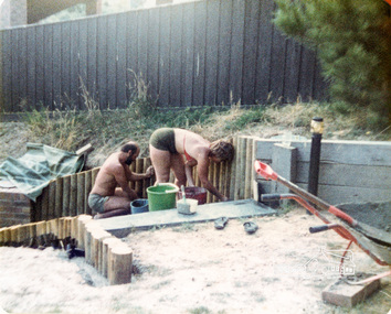 Photograph, Carla and Peter Vermey, 14 Stokes Place, Eltham, March 1984, 1980