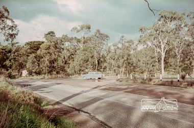 Photograph, Russell Yeoman, Intersection of Templestowe Road and the Eltham-Yarra Glen Road, Eltham, 1965, 1965