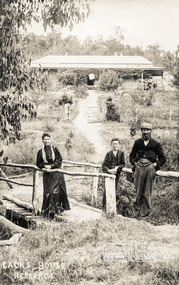 Photograph postcard, Lack's House, Research