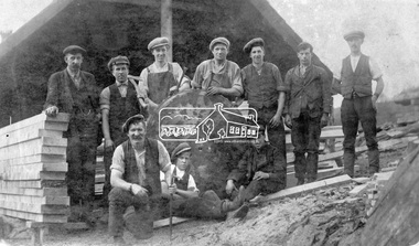 Photograph, Browns Mill Gang, Kinglake