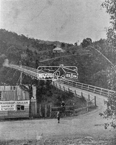 Photograph, Warrandyte Bridge on River Yarra