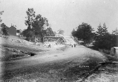 Negative - Photograph, Eltham, Main Road, c.1910