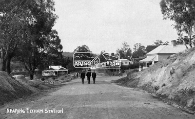 Negative - Photograph, Nearing Eltham Station, c.1904