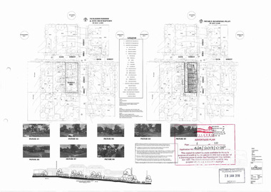 Document, Advertised Development Plan 424/2017/03P for 28 Luck Street, Eltham by R.P. Home Developments Pty Ltd, 29 January 2018
