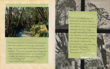 Scrapbook Album, The Colour and Texture of Eltham, 1997, 1997