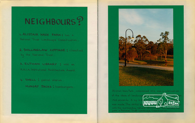 Scrapbook Album, The Colour and Texture of Eltham, 1997, 1997