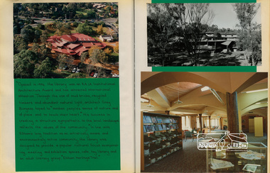 Scrapbook Album, The Colour and Texture of Eltham, 1997