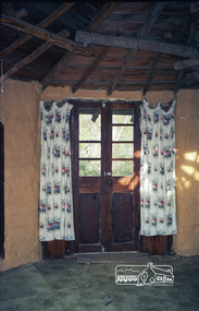 Photograph, Gayle Blackwood, Tower at back of mudbrick house, possibly St Andrews area